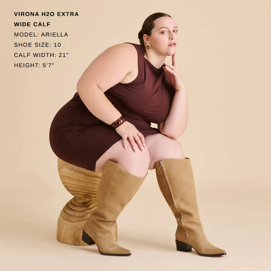 VIRONA H2O EXTRA WIDE CALF BOOTS DK TAUPE SUEDE - re:vita sold by Dolce Vita product image thumbnail 4