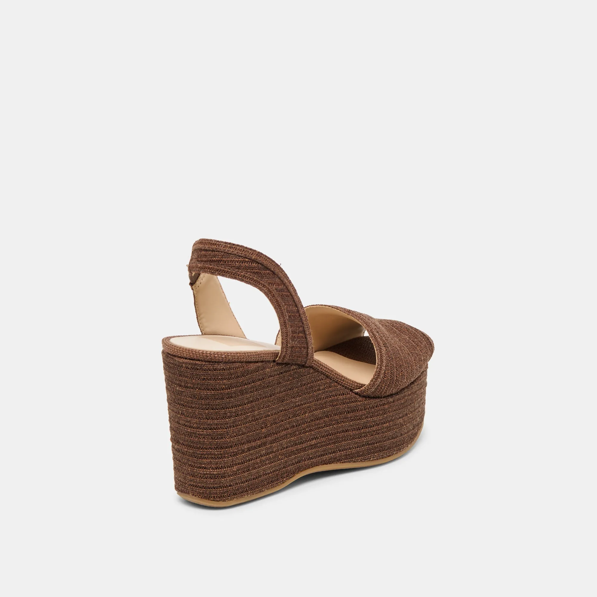 AKERA WEDGES COCOA RAFFIA sold by Dolce Vita product image thumbnail 3