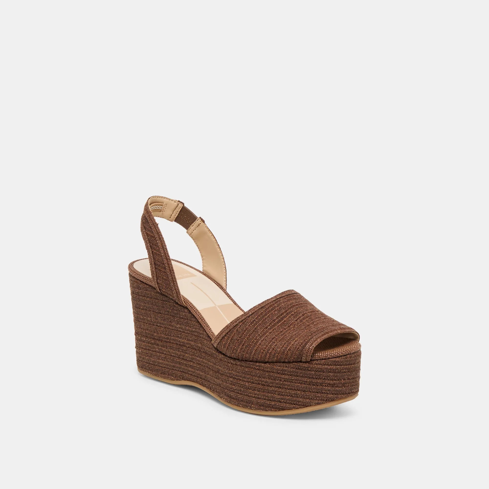 AKERA WEDGES COCOA RAFFIA sold by Dolce Vita product image thumbnail 2