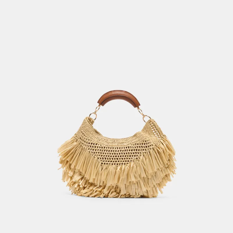 AMARILIS HANDBAG NATURAL RAFFIA made by Dolce Vita