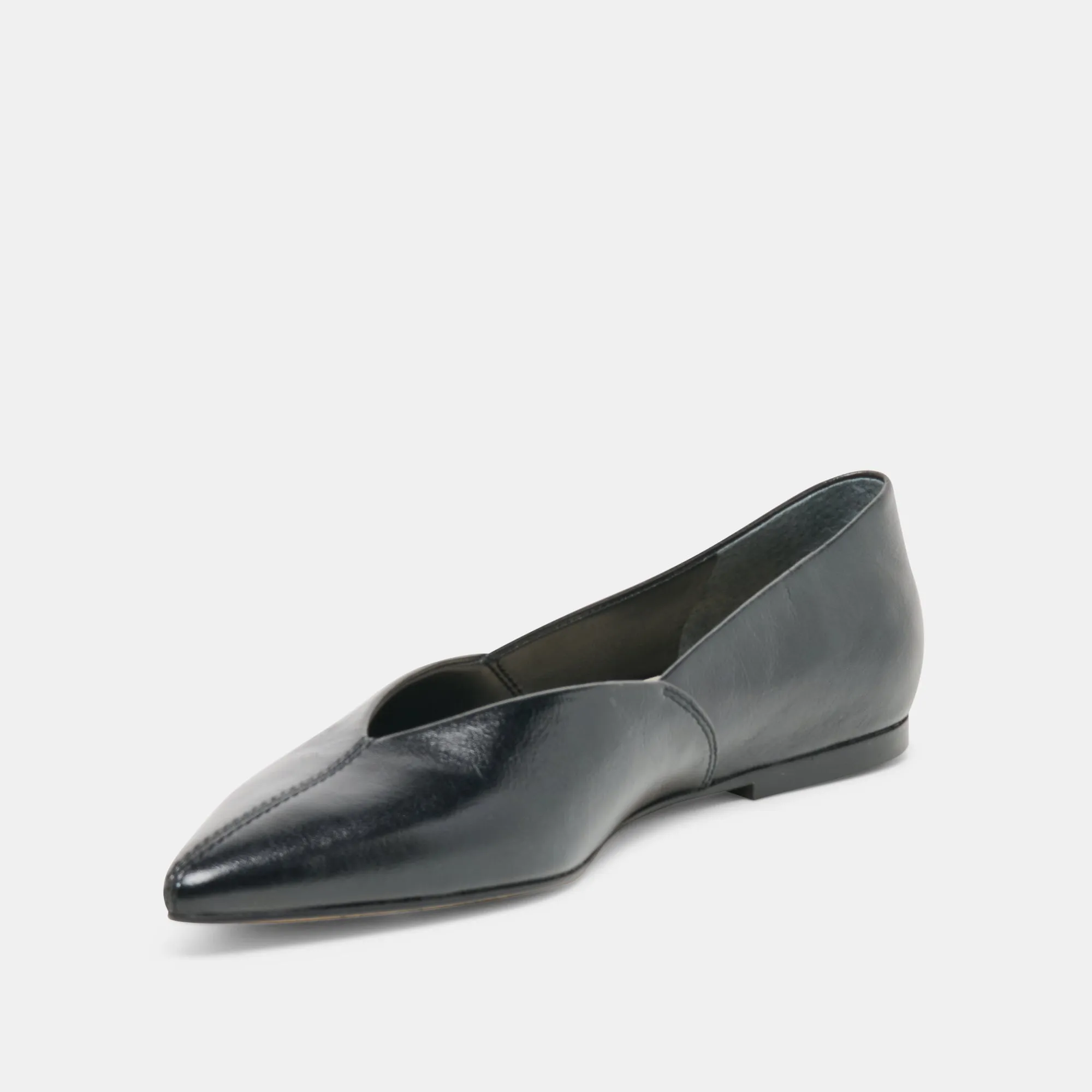 GEMA FLATS BLACK LEATHER - re:vita sold by Dolce Vita product image thumbnail 4
