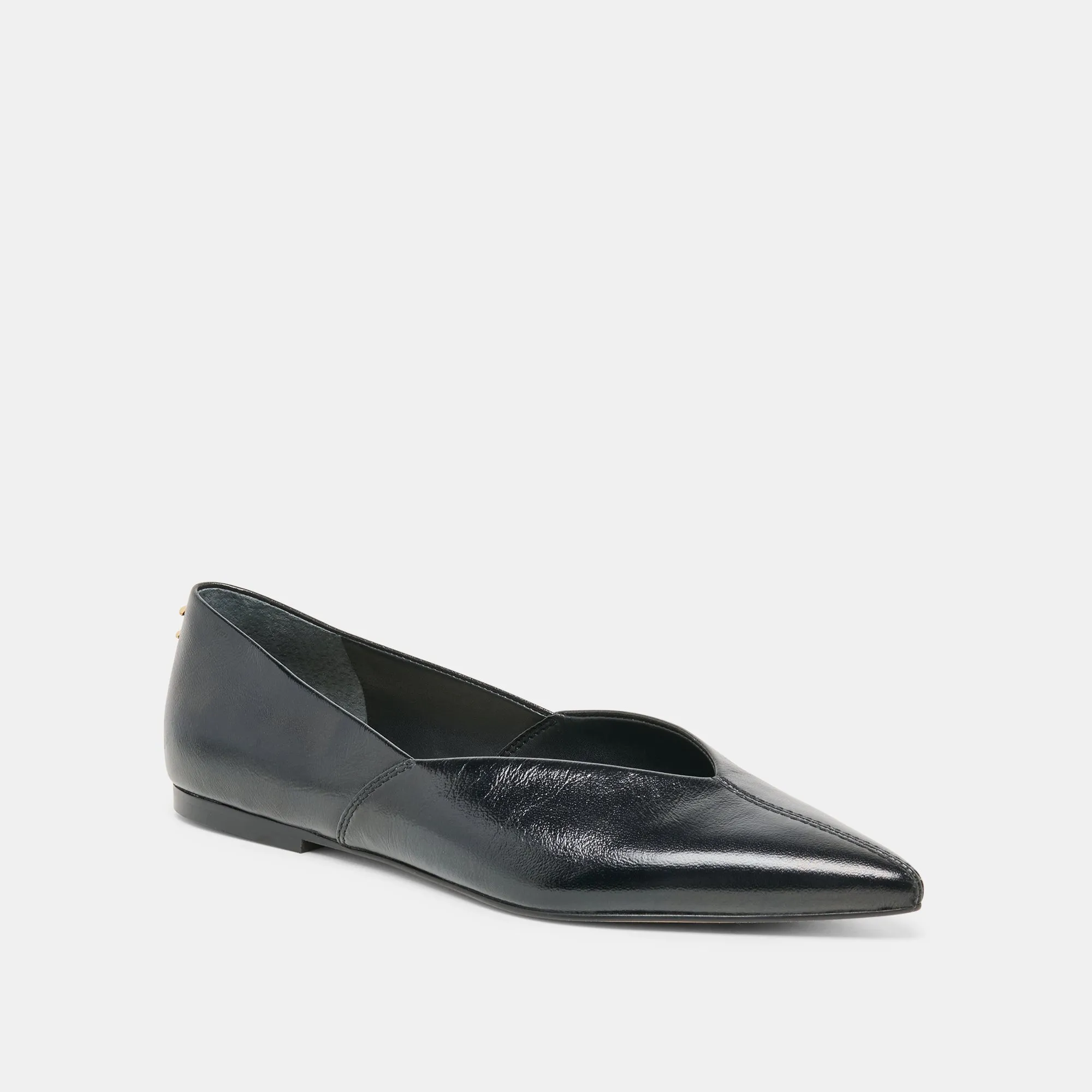 GEMA FLATS BLACK LEATHER - re:vita sold by Dolce Vita product image thumbnail 2