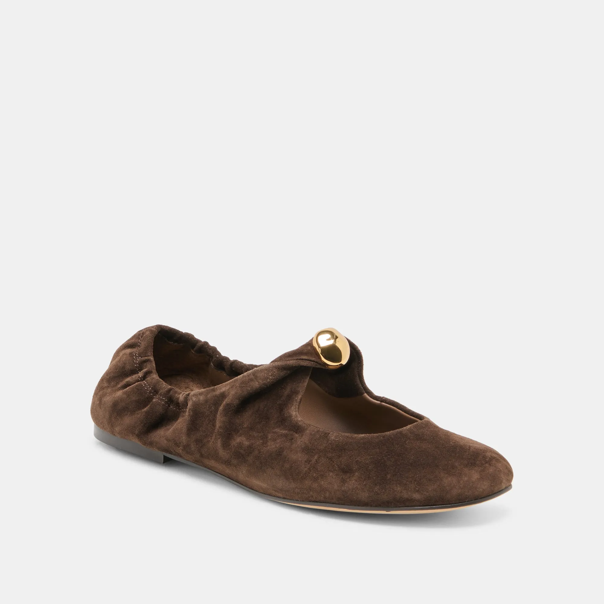 CORNEL FLATS DK BROWN SUEDE sold by Dolce Vita product image thumbnail 2