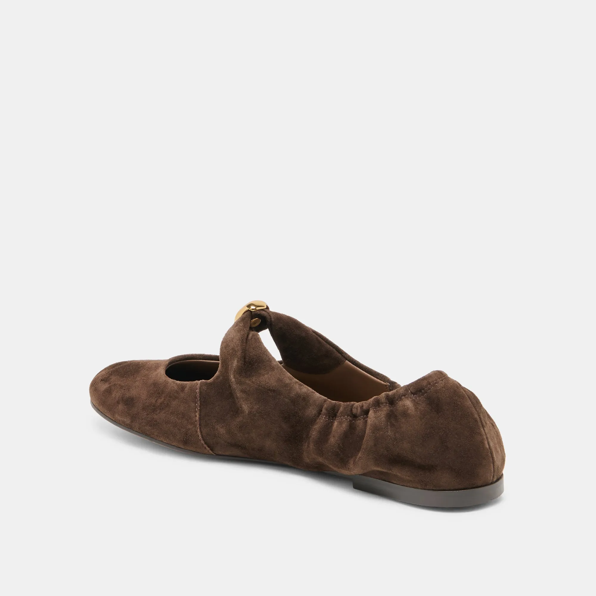 CORNEL FLATS DK BROWN SUEDE sold by Dolce Vita product image thumbnail 5