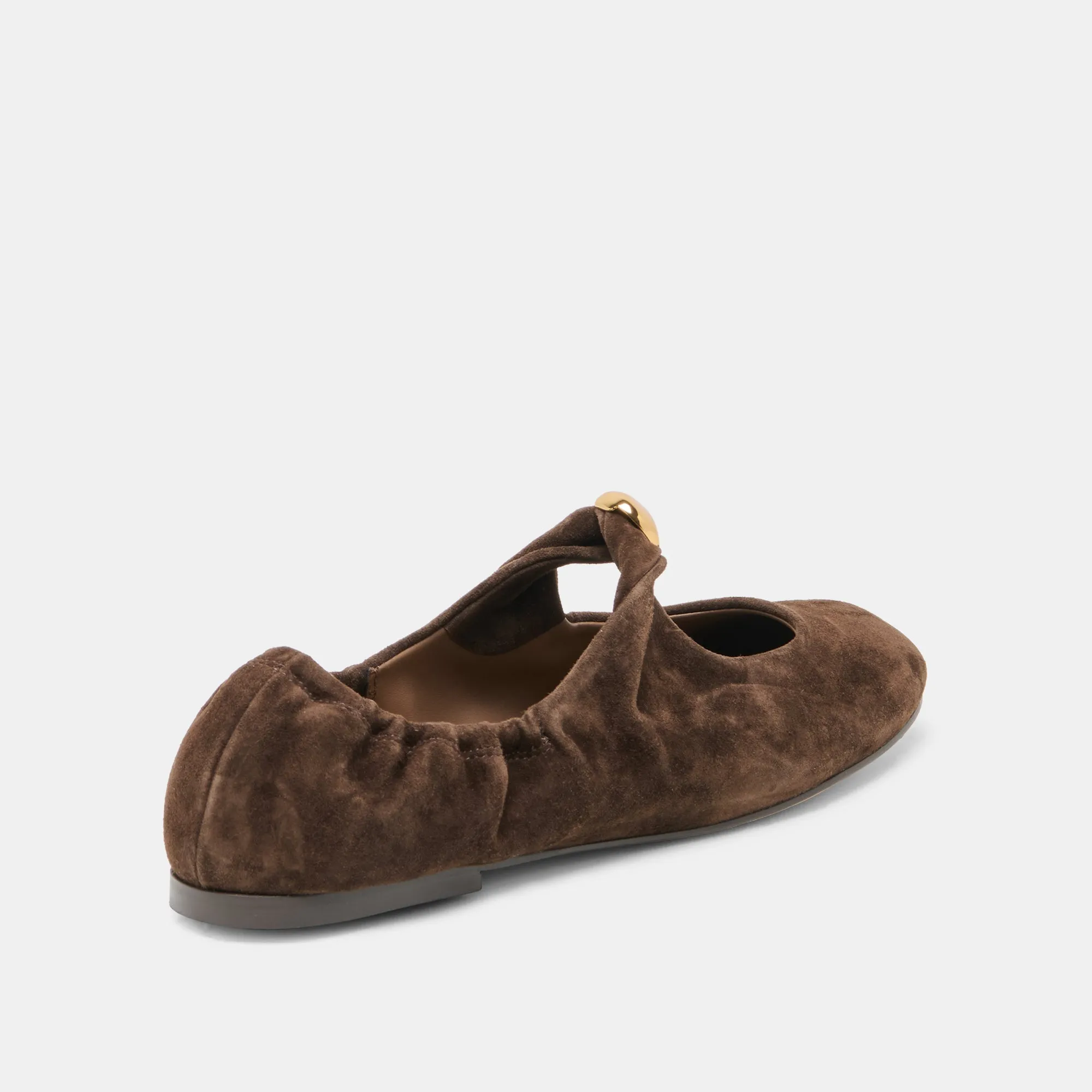 CORNEL FLATS DK BROWN SUEDE sold by Dolce Vita product image thumbnail 3