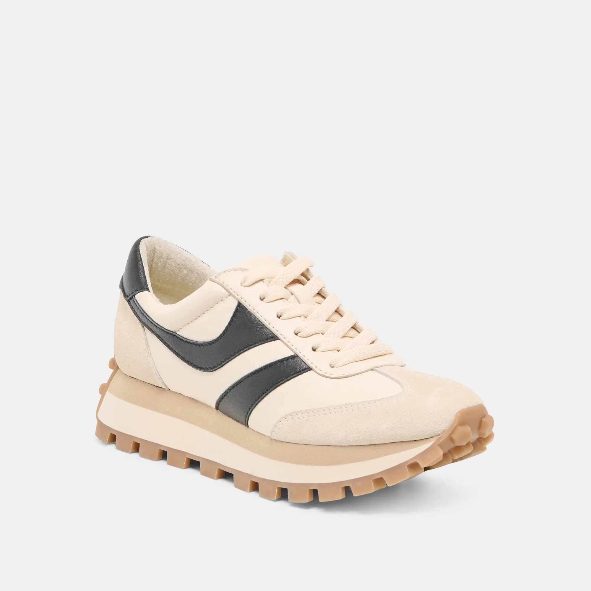 TRESA SNEAKERS WHITE BLACK LEATHER sold by Dolce Vita product image thumbnail 2