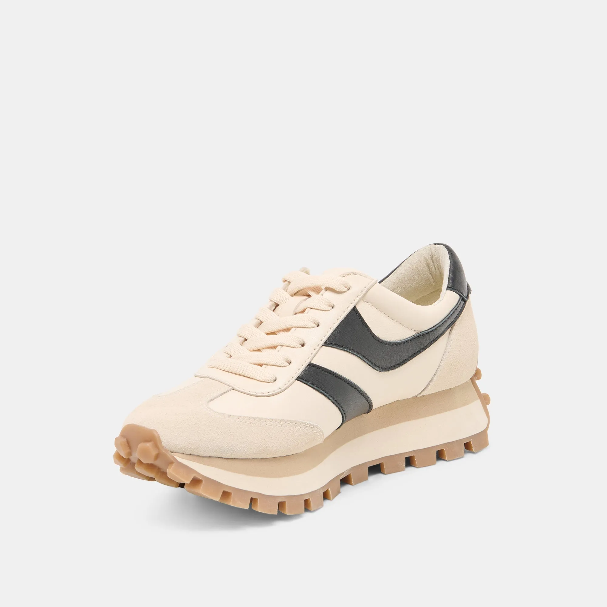 TRESA SNEAKERS WHITE BLACK LEATHER sold by Dolce Vita product image thumbnail 4