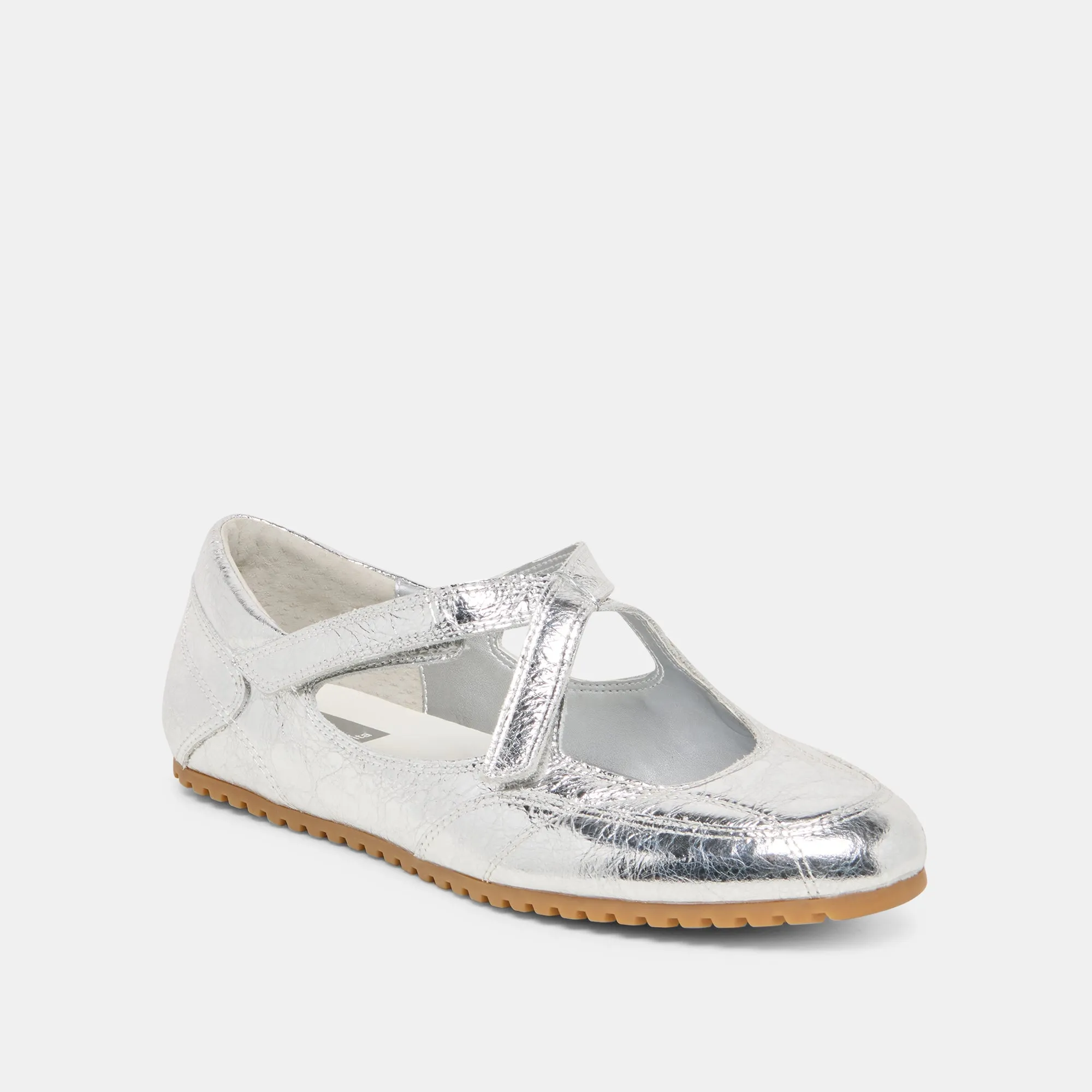 YONO SNEAKERS SILVER DISTRESSED LEATHER sold by Dolce Vita product image thumbnail 2