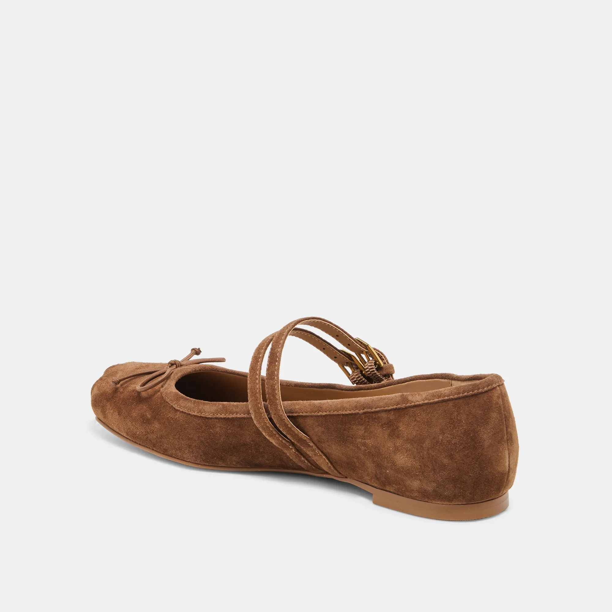 GIBSEN BALLET FLATS COCOA SUEDE sold by Dolce Vita product image thumbnail 5