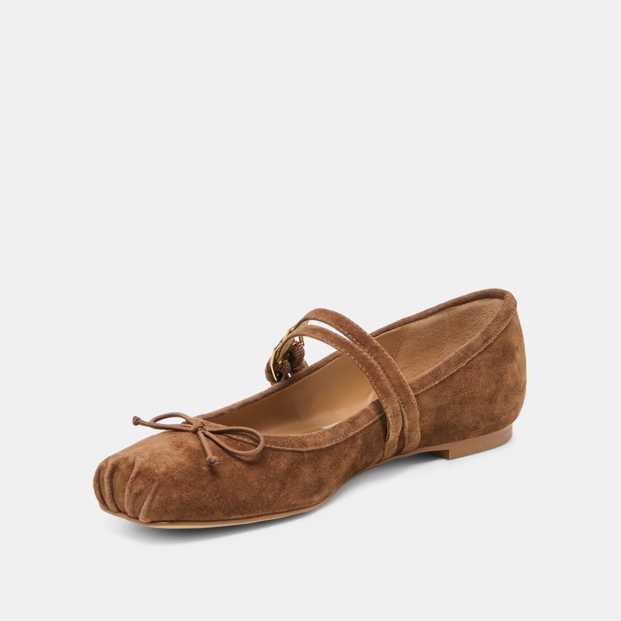 GIBSEN BALLET FLATS COCOA SUEDE sold by Dolce Vita product image thumbnail 4