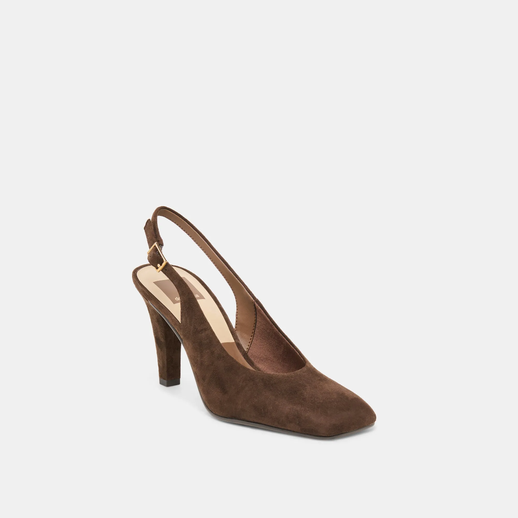 GESSIA HEELS DK BROWN SUEDE sold by Dolce Vita product image thumbnail 2