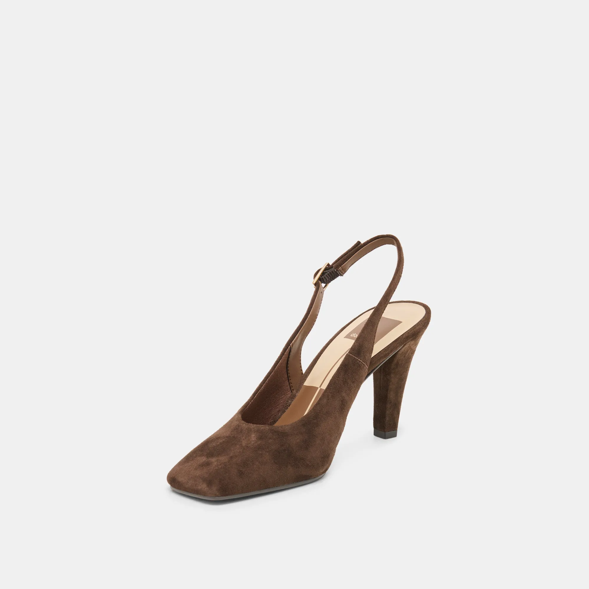 GESSIA HEELS DK BROWN SUEDE sold by Dolce Vita product image thumbnail 4