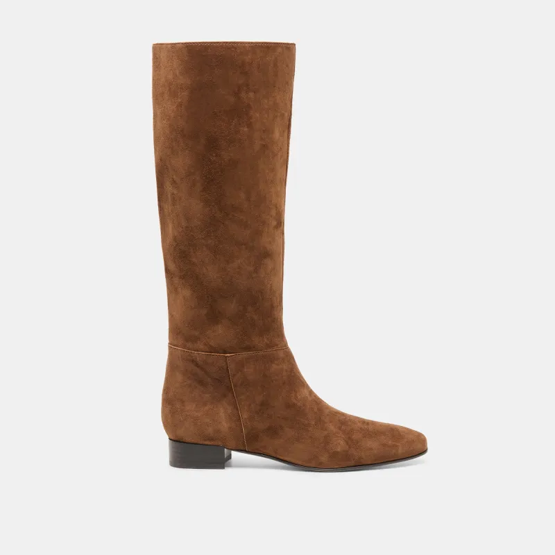 TYWIN BOOTS COCOA SUEDE made by Dolce Vita