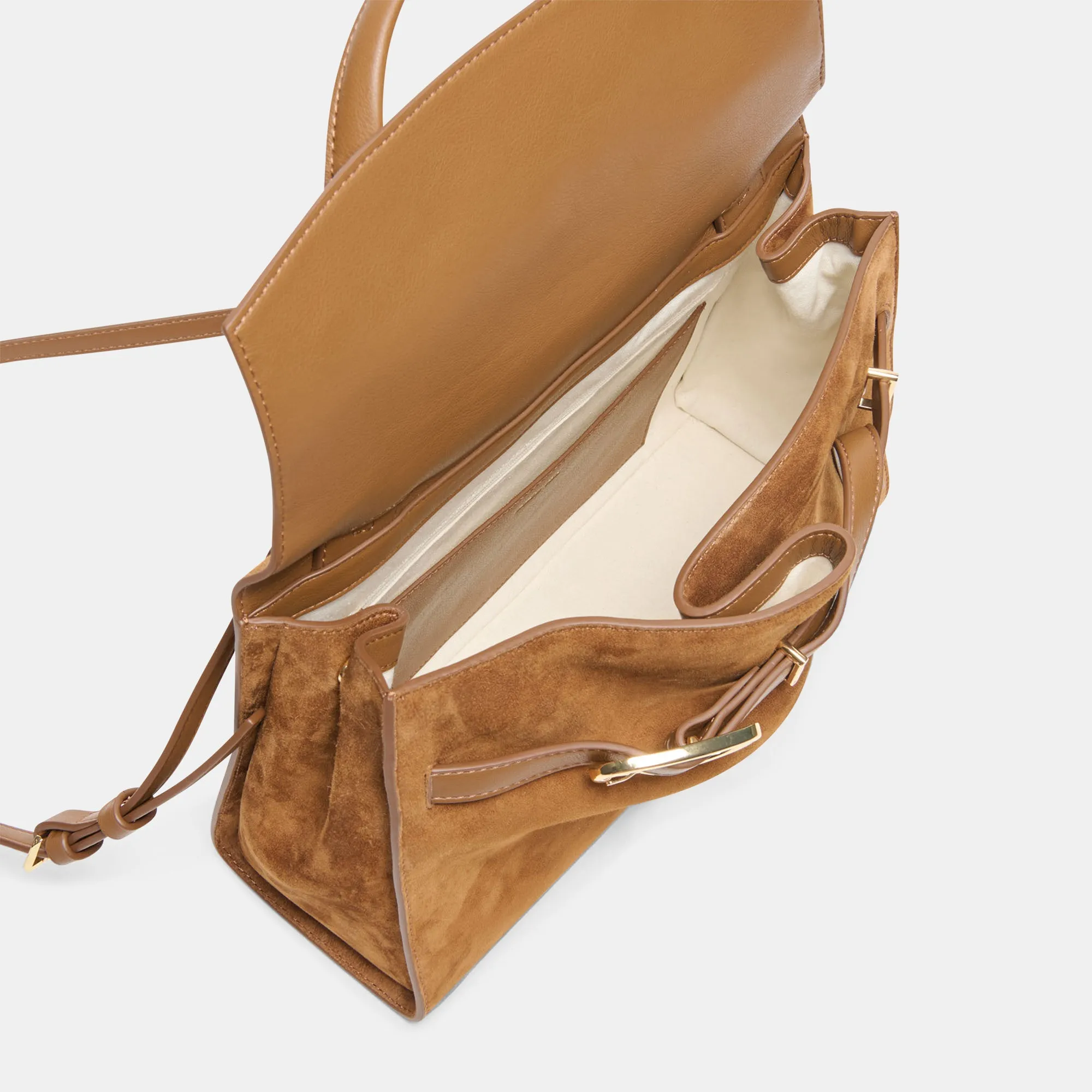 BORGO HANDBAG DARK TAN SUEDE sold by Dolce Vita product image thumbnail 2