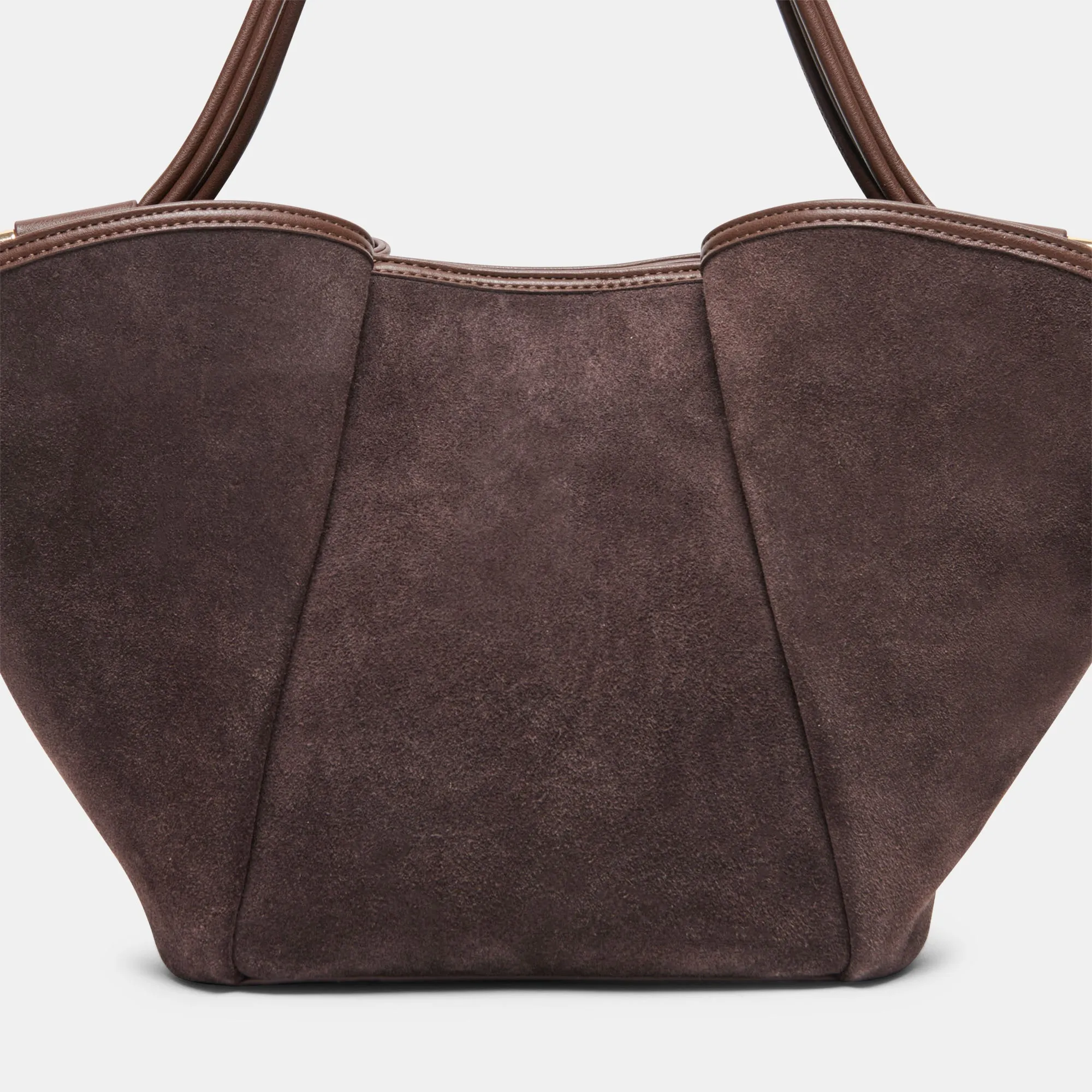MARO TOTE CHOCOLATE SUEDE sold by Dolce Vita product image thumbnail 3