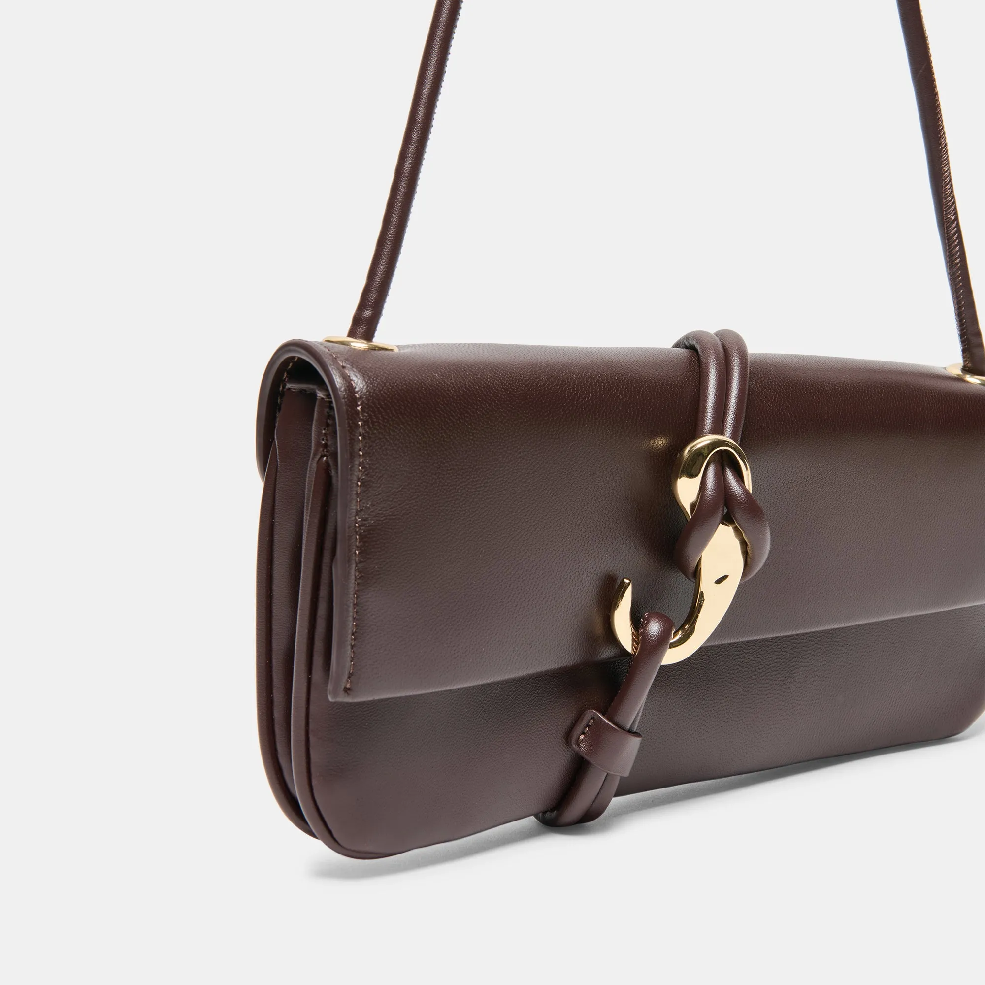 ALICE SHOULDER BAG BROWN CHERRY LEATHER sold by Dolce Vita product image thumbnail 3