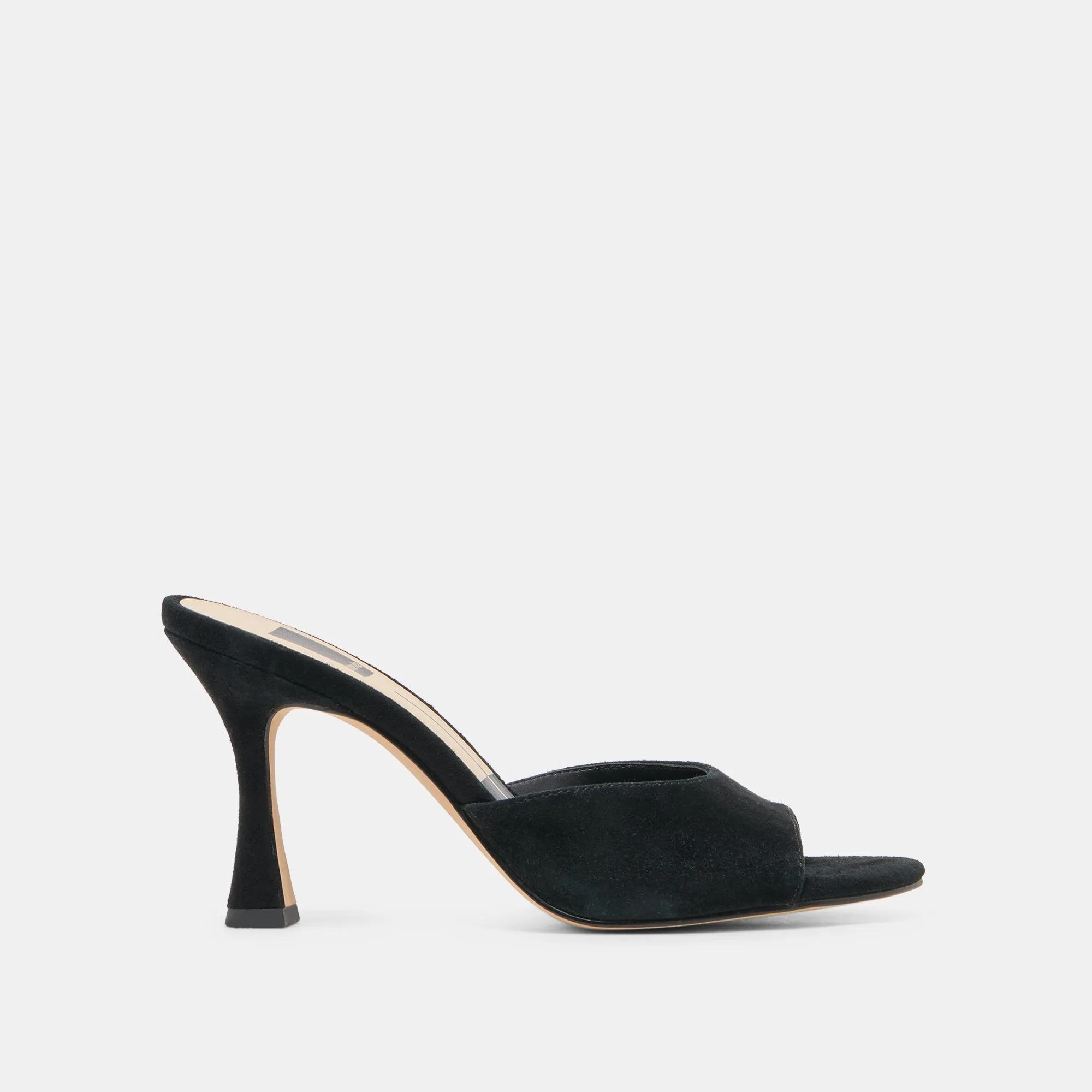 ROSHA HEELS ONYX SUEDE sold by Dolce Vita