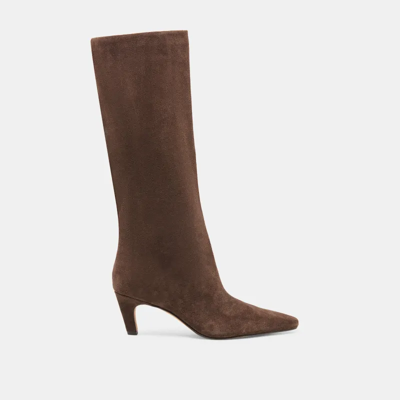 JAZMIN BOOTS ESPRESSO SUEDE made by Dolce Vita