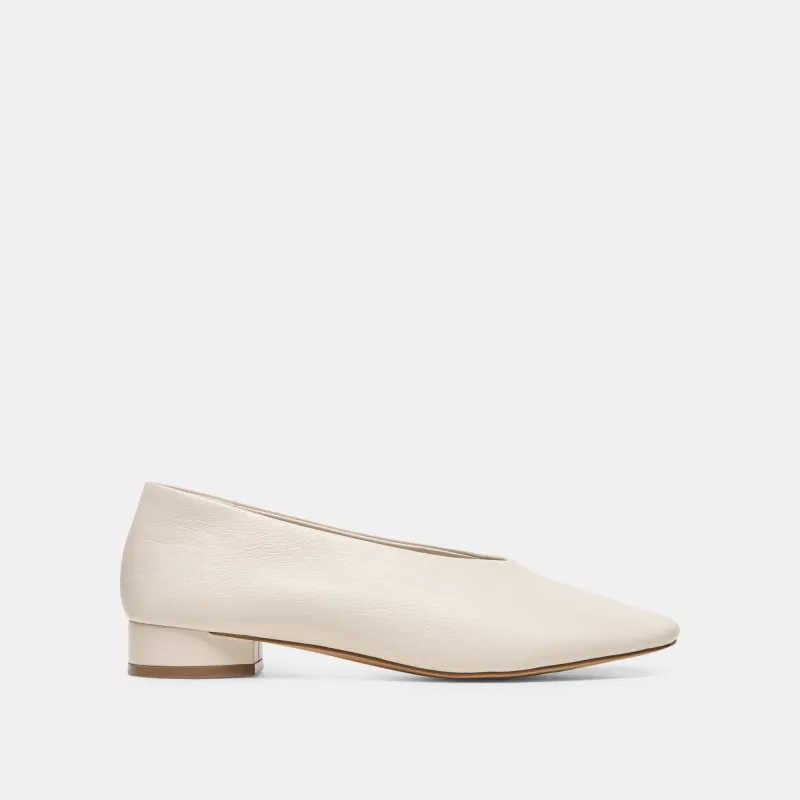 ANDEY HEELS BONE LEATHER made by Dolce Vita