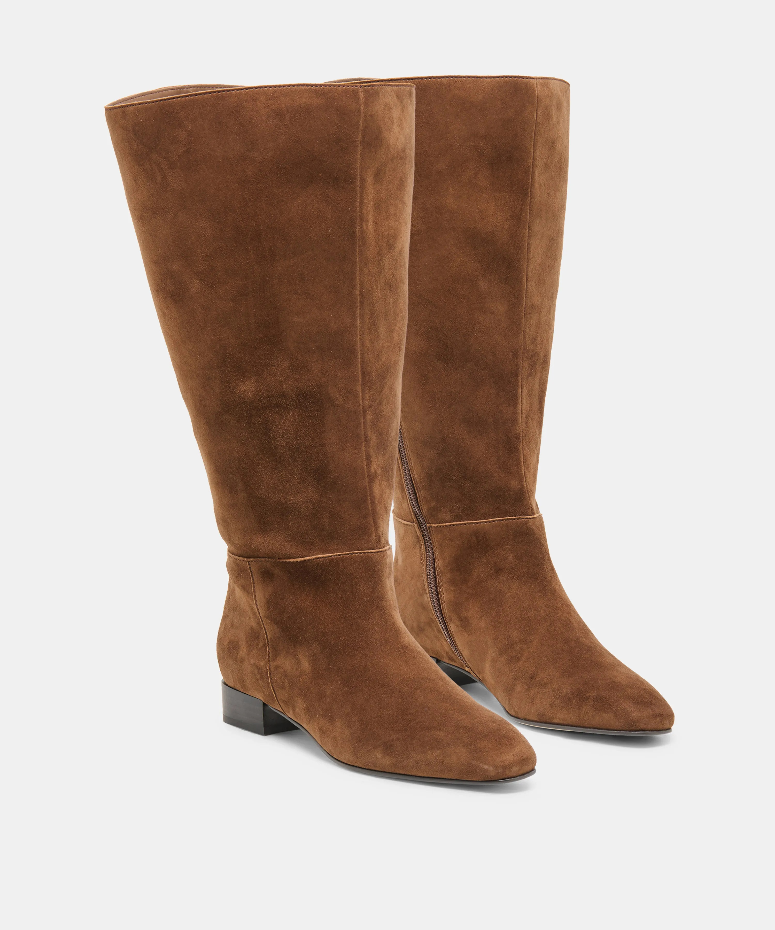 TYWIN EXTRA WIDE CALF BOOTS COCOA SUEDE sold by Dolce Vita product image thumbnail 2