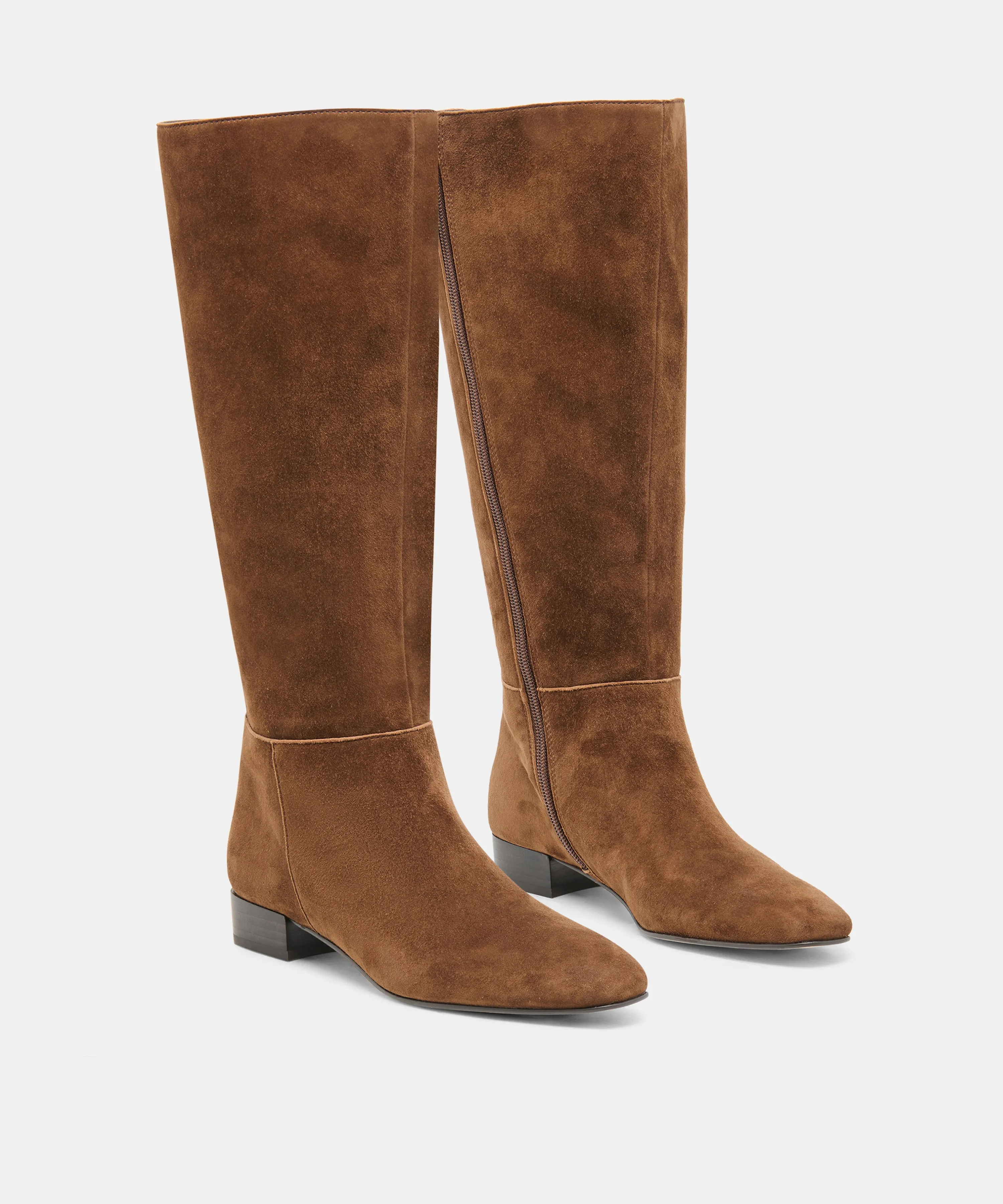 TYWIN WIDE CALF BOOTS COCOA SUEDE sold by Dolce Vita product image thumbnail 2