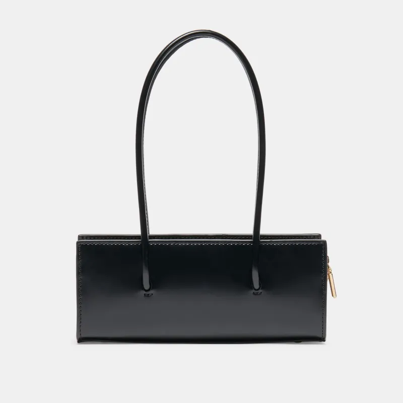 BESTIE HANDBAG BLACK LEATHER made by Dolce Vita
