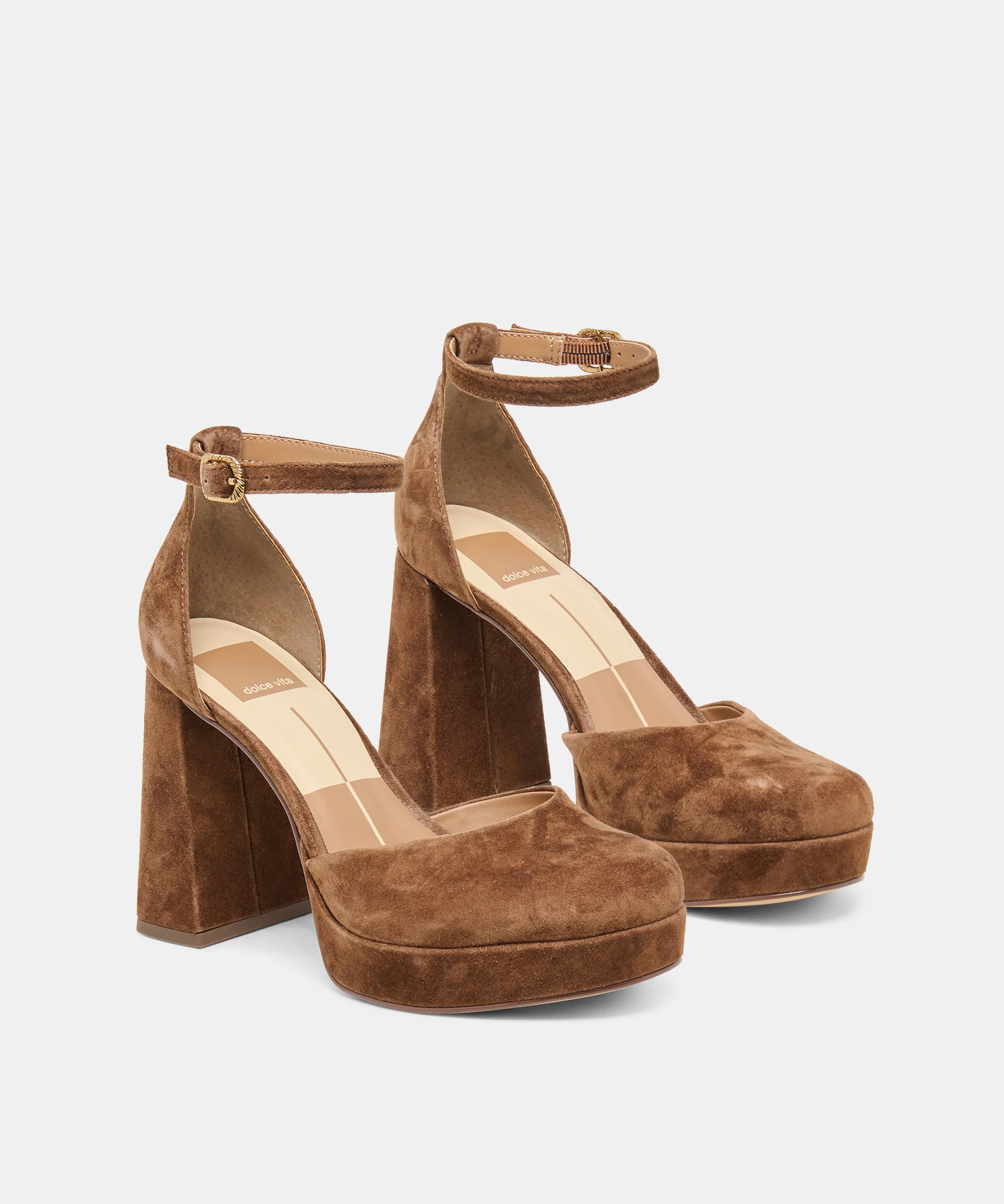 GARLYN HEELS COCOA SUEDE sold by Dolce Vita product image thumbnail 2