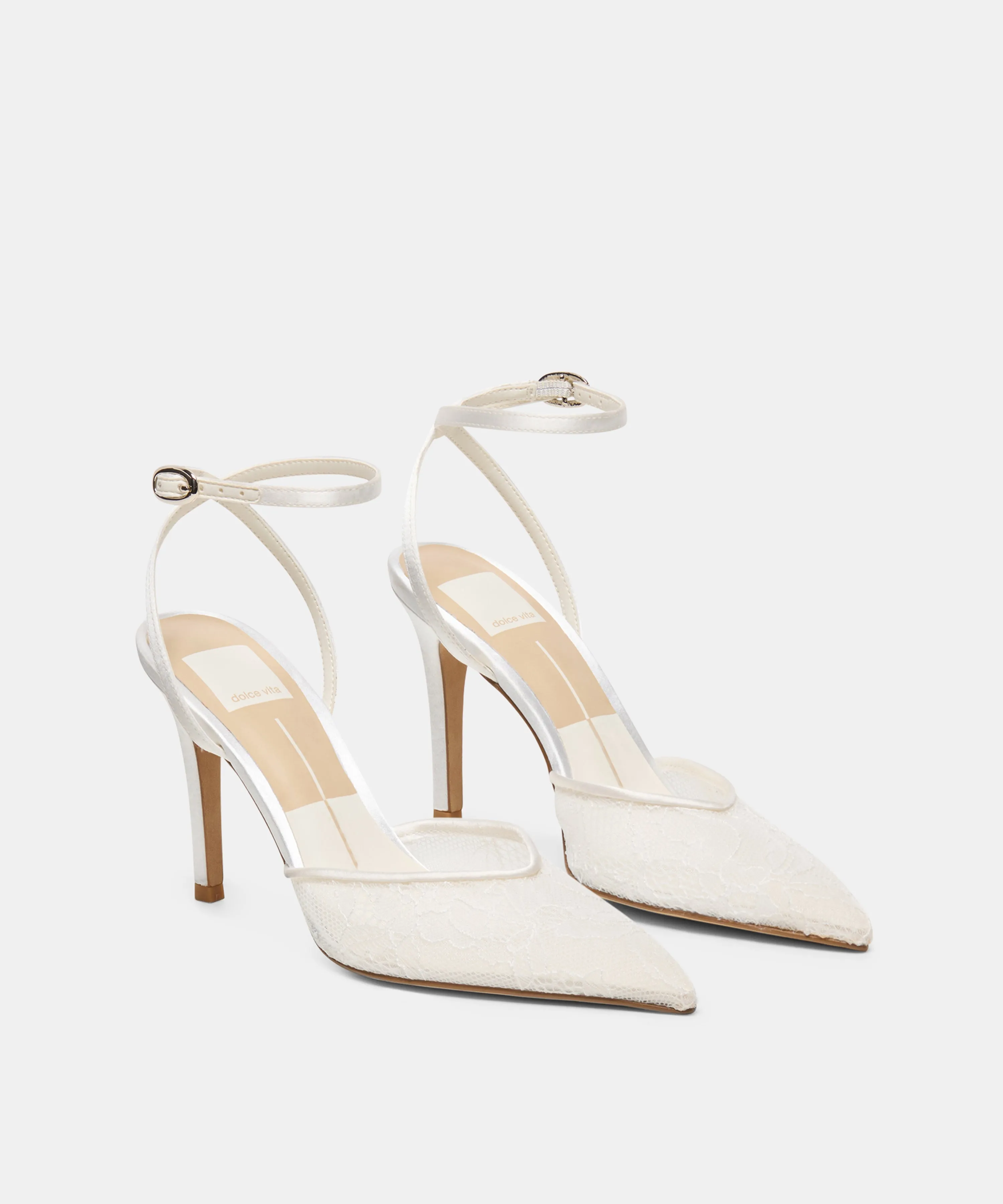 ELARA LACE HEELS WHITE LACE sold by Dolce Vita product image thumbnail 2