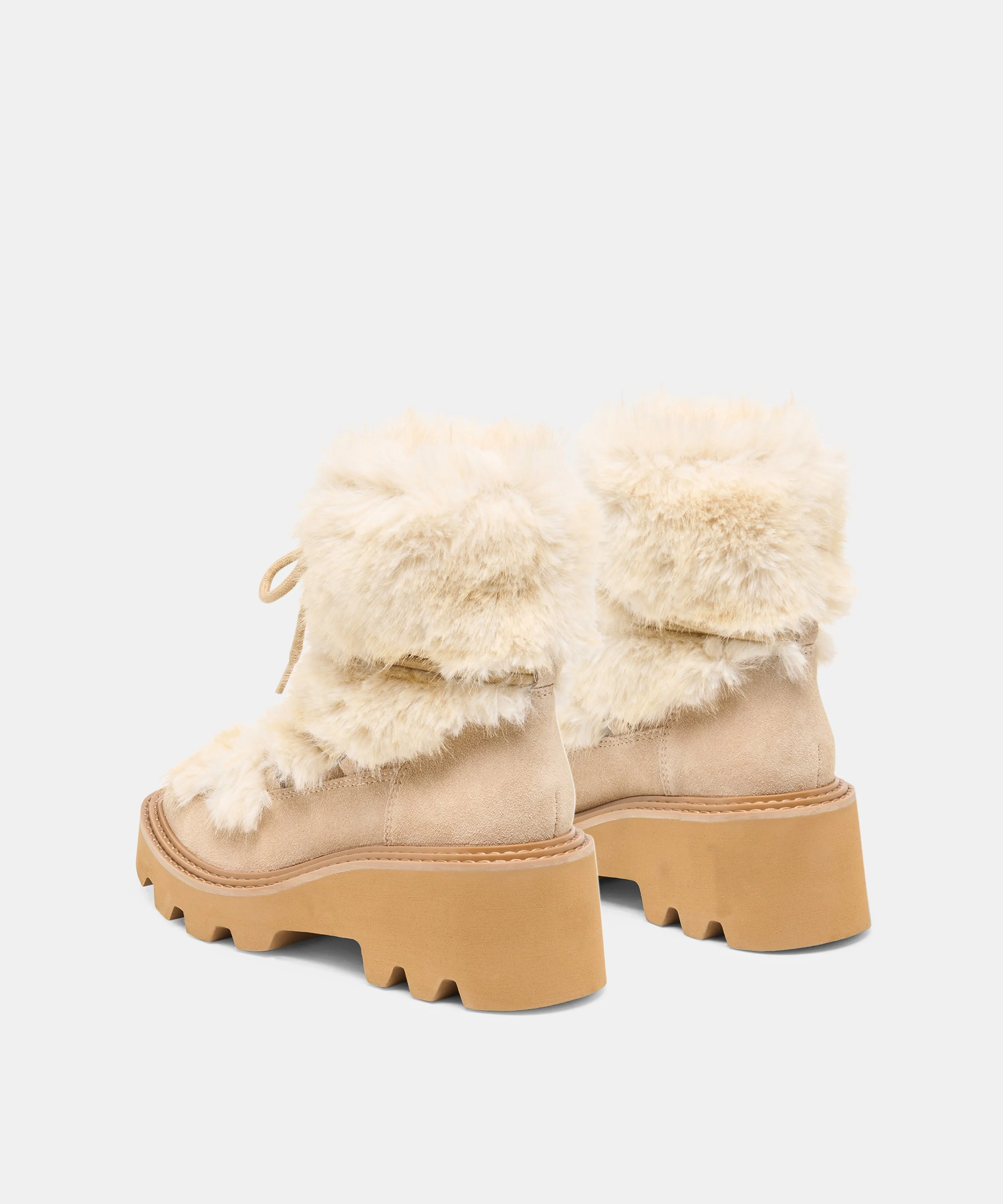 HAWKIN PLUSH BOOTS SAND SUEDE sold by Dolce Vita product image thumbnail 4