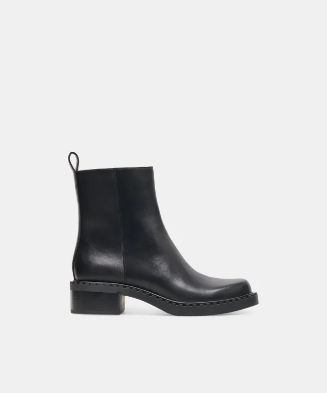 GENNO H2O BOOTS BLACK LEATHER made by Dolce Vita