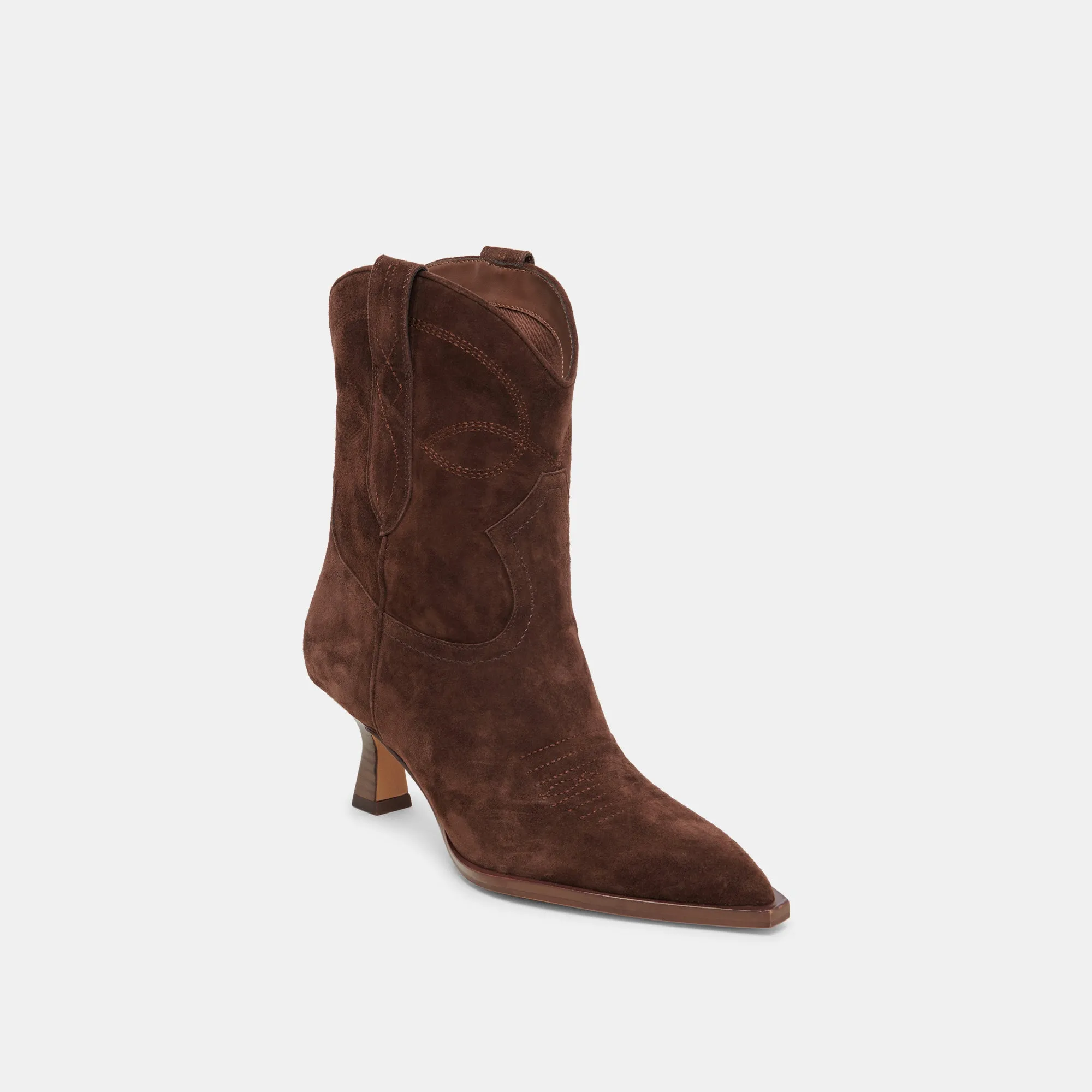 ANGEL BOOTIES DK BROWN SUEDE sold by Dolce Vita product image thumbnail 2