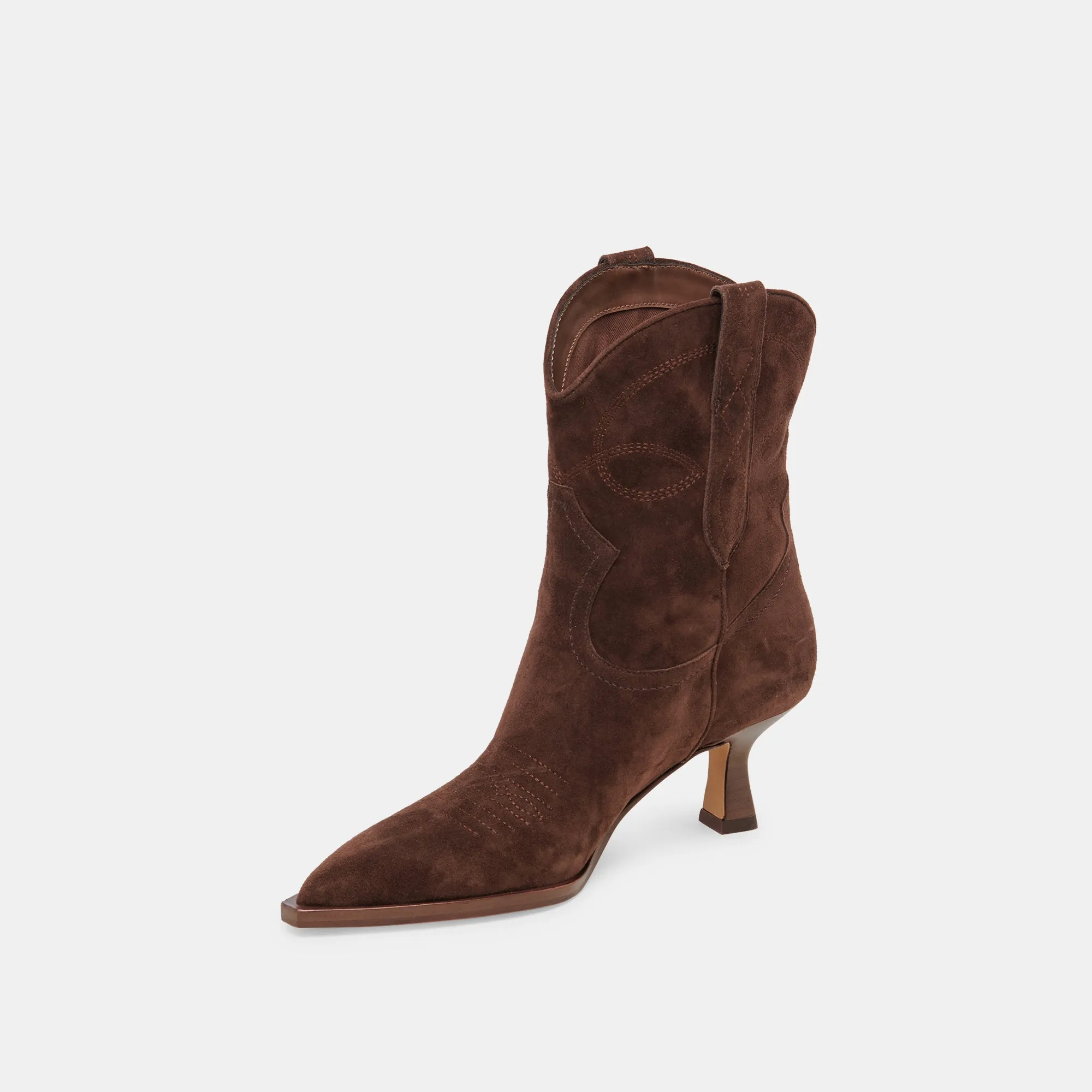 ANGEL BOOTIES DK BROWN SUEDE sold by Dolce Vita product image thumbnail 4