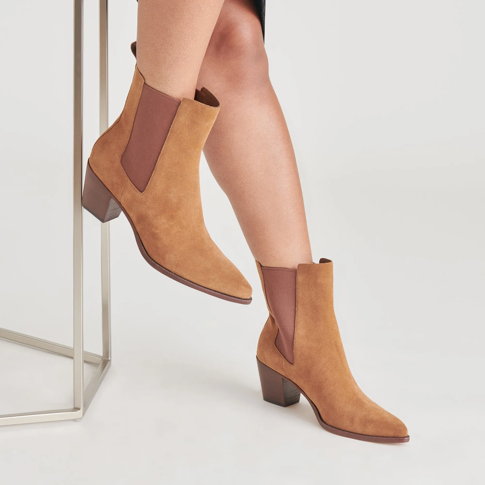 SHADIE H2O WIDE BOOTIES BROWN SUEDE sold by Dolce Vita product image thumbnail 2