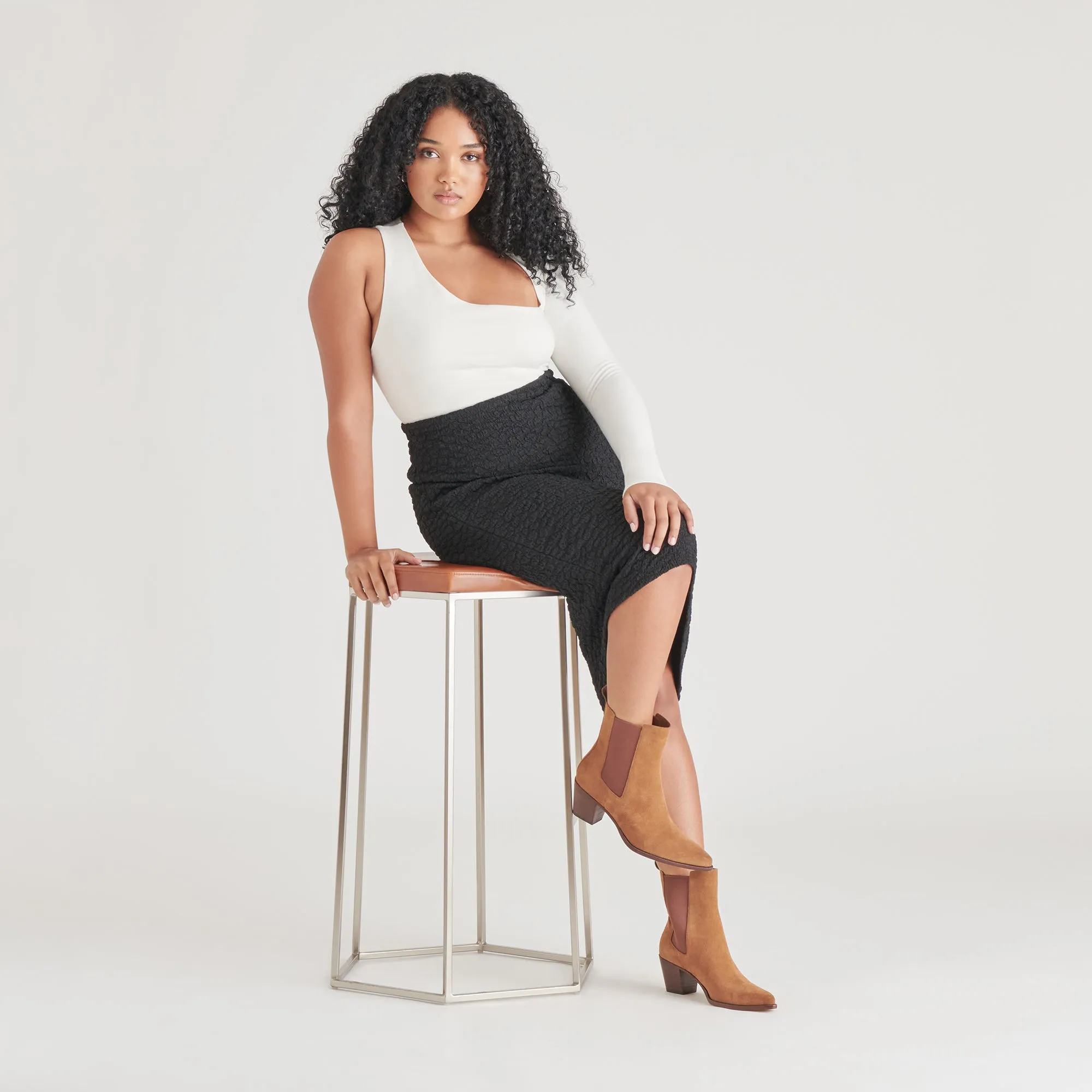 SHADIE H2O WIDE BOOTIES BROWN SUEDE sold by Dolce Vita product image thumbnail 4