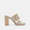 ONNIE HEELS SAND LEATHER sold by Dolce Vita