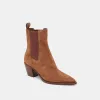 SHADIE H2O WIDE BOOTIES BROWN SUEDE sold by Dolce Vita