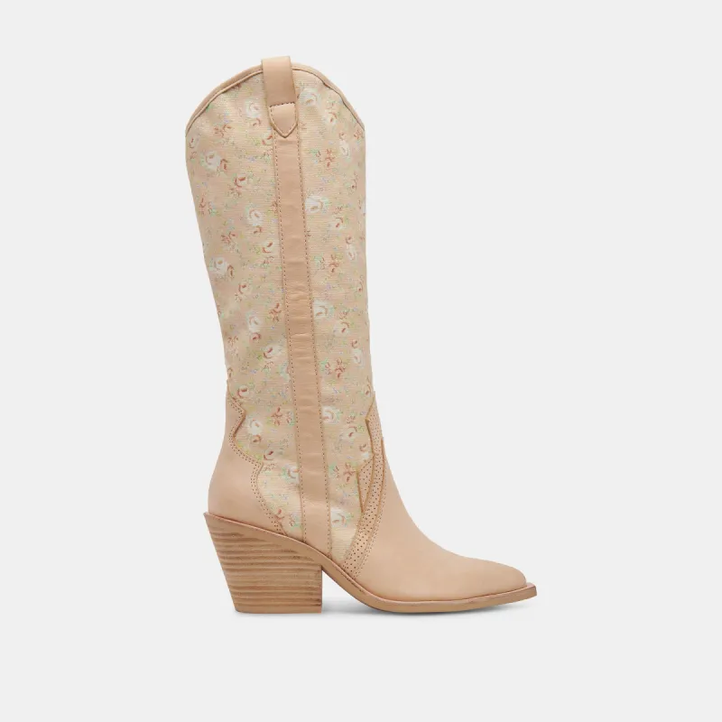 NAVENE BOOTS ROSE MULTI NUBUCK sold by Dolce Vita