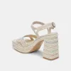 ANIRA PEARL HEELS PINK FLORAL PEARLS sold by Dolce Vita