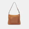HANA SHOULDER BAG RUSTY OAK SUEDE sold by Dolce Vita