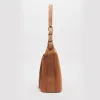 HANA SHOULDER BAG RUSTY OAK SUEDE sold by Dolce Vita