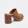 CASTEL HEELS CHESTNUT SUEDE sold by Dolce Vita