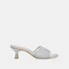 MEEZA HEELS SILVER MESH sold by Dolce Vita