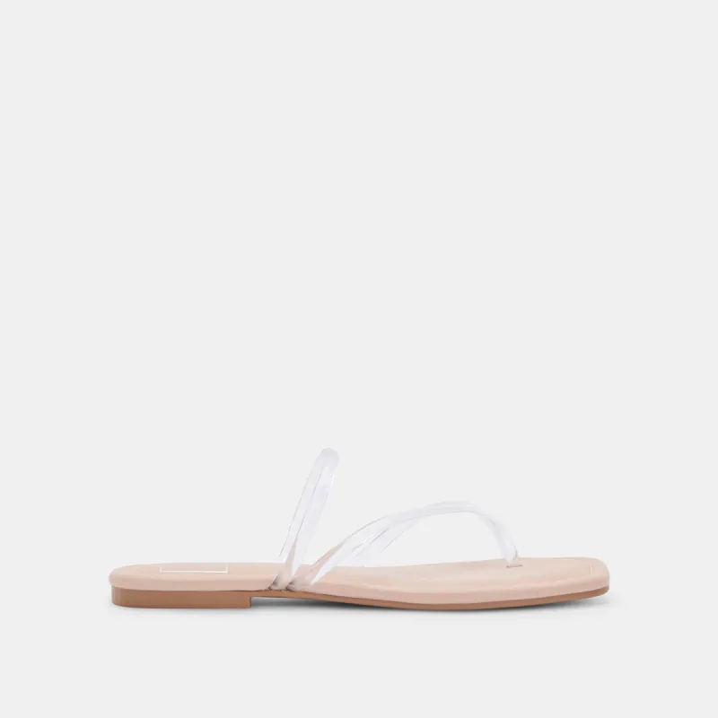 LEANNA SANDALS CRYSTAL VINYL sold by Dolce Vita