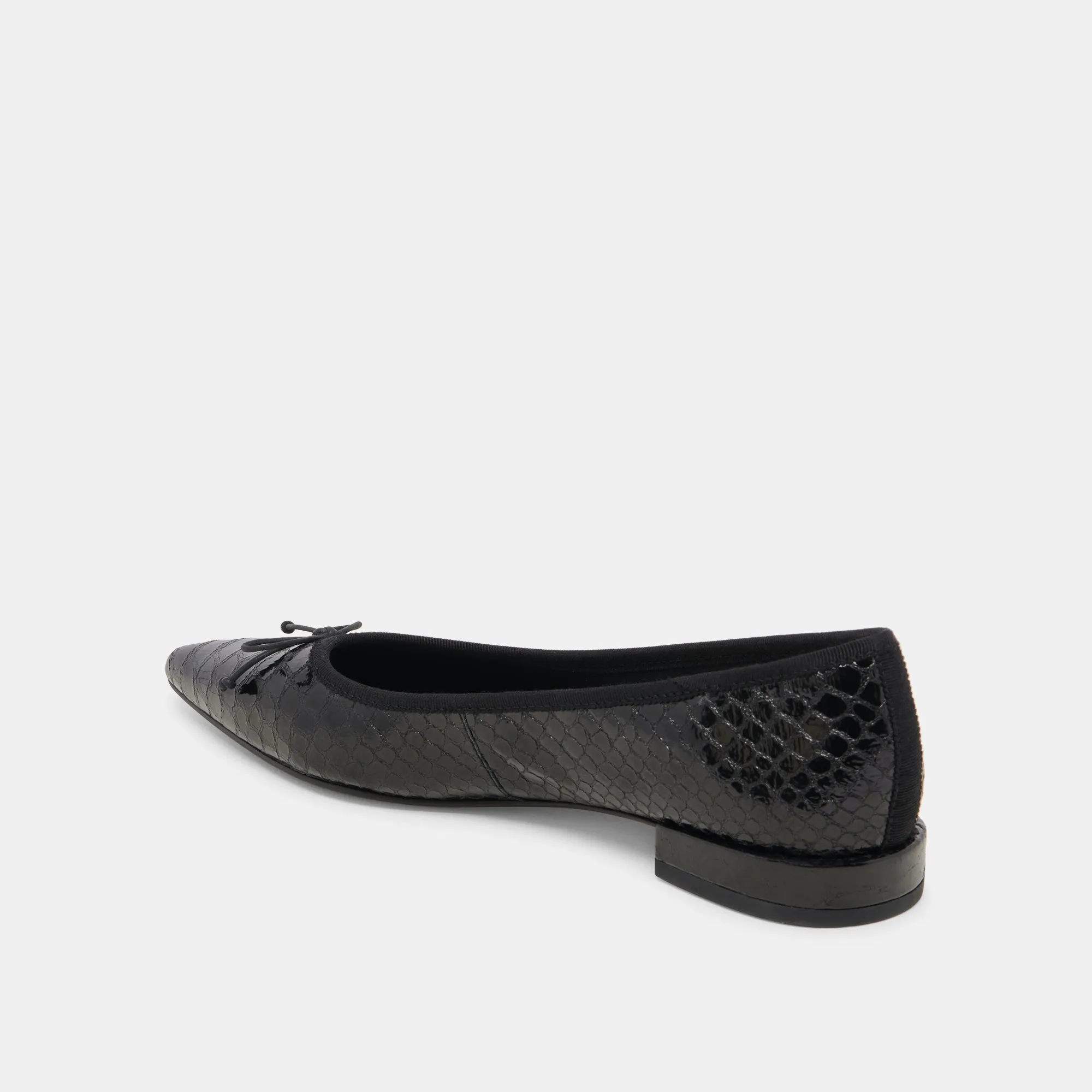 PALANI BALLET FLATS MIDNIGHT SNAKE EMBOSSED sold by Dolce Vita product image thumbnail 5