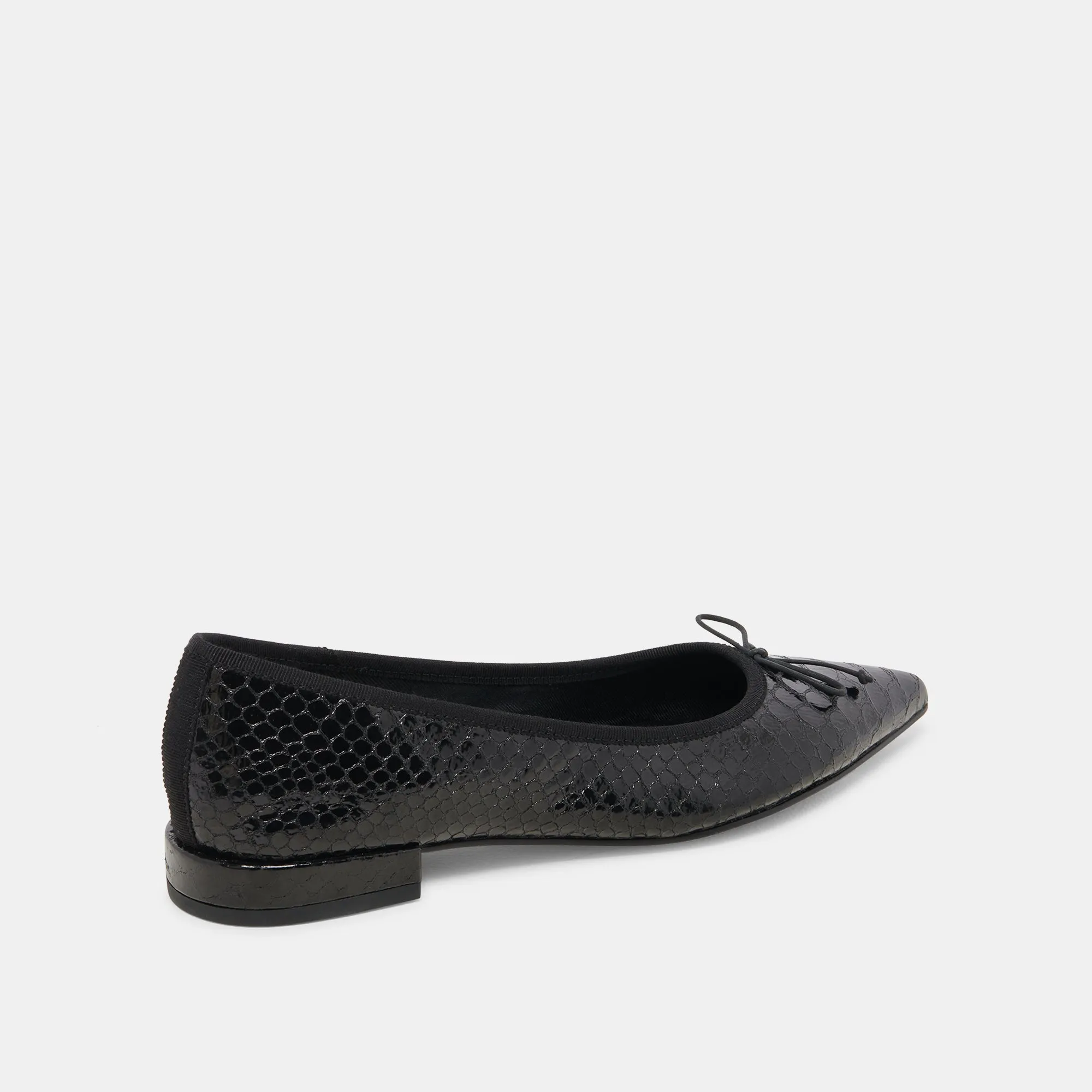 PALANI BALLET FLATS MIDNIGHT SNAKE EMBOSSED sold by Dolce Vita product image thumbnail 3