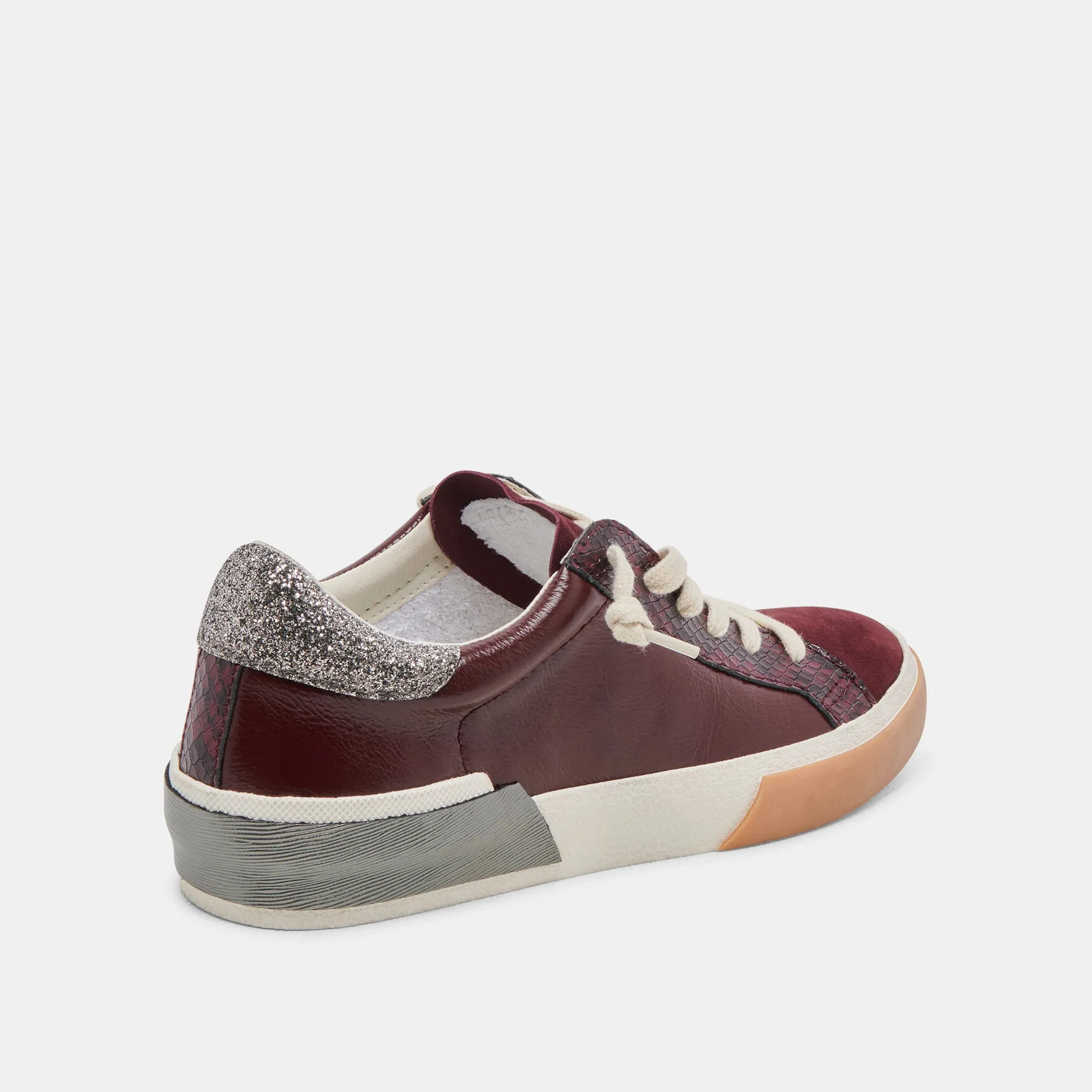 ZINA SNEAKERS BURGUNDY CRINKLE PATENT sold by Dolce Vita product image thumbnail 5
