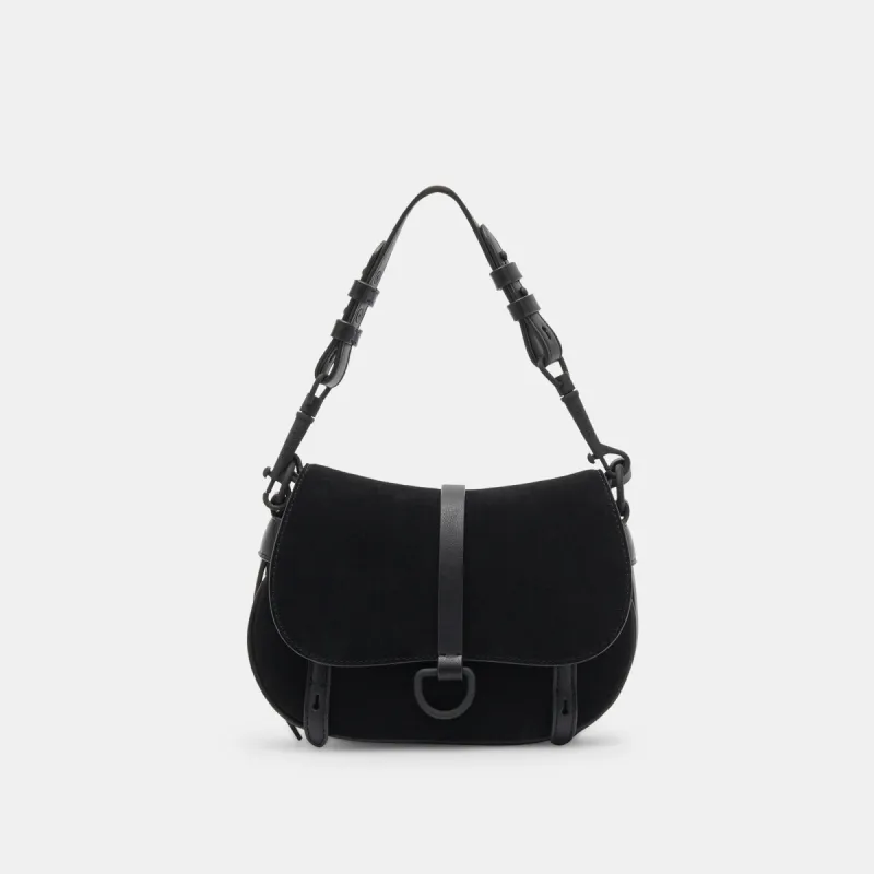 RYLEE CROSSBODY BLACK SUEDE sold by Dolce Vita