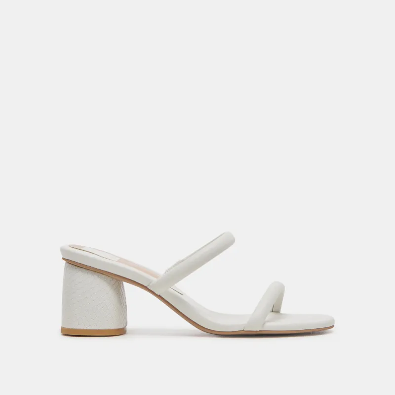 MANDIE HEELS WHITE STELLA sold by Dolce Vita