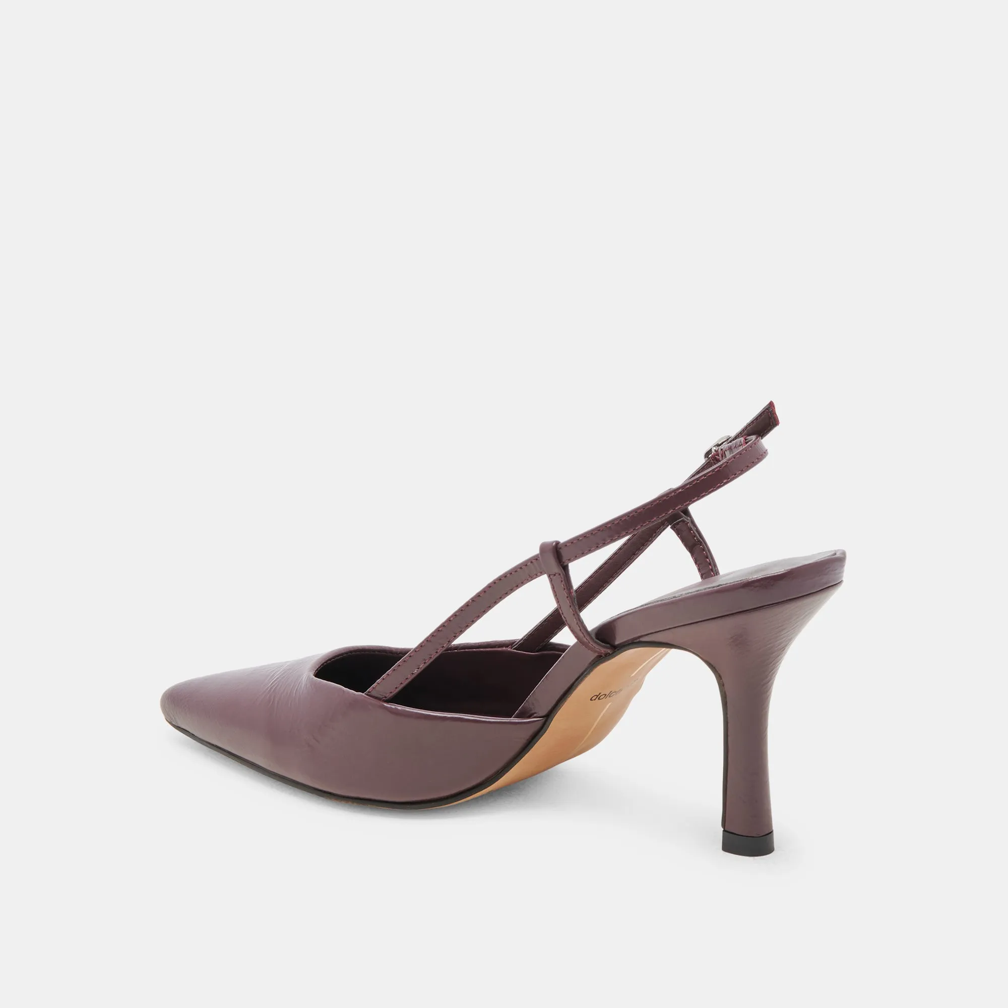 KIM HEELS WINE CRINKLE PATENT sold by Dolce Vita product image thumbnail 5