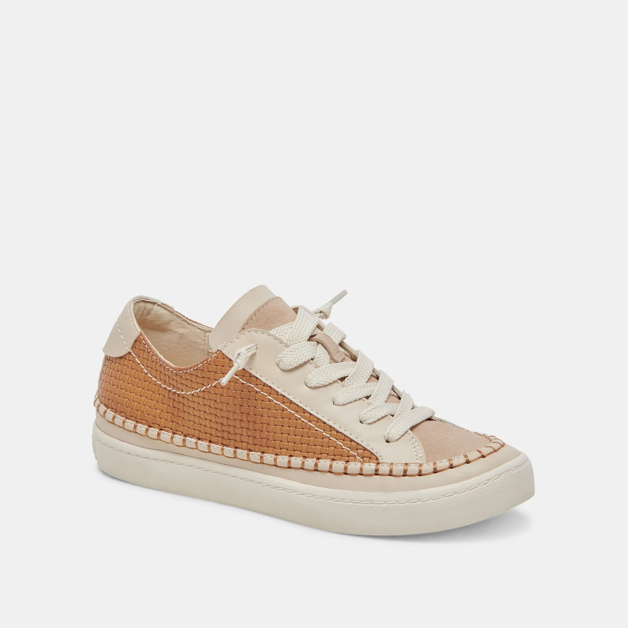 ZOLEN SNEAKERS BROWN WOVEN sold by Dolce Vita product image thumbnail 3